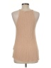 Lush 100% Viscose Tan Sleeveless Top Size M - photo 2