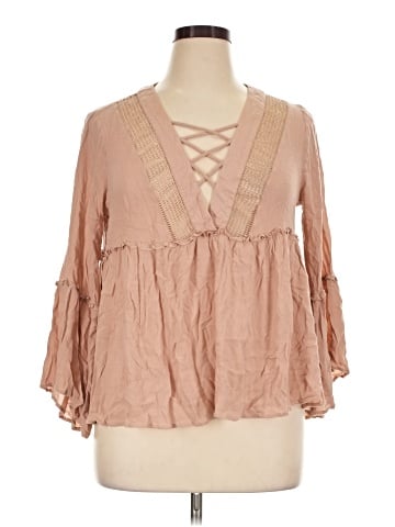 Hazel 3/4 Sleeve Blouse (view 1)