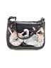 Anuschka 100% Leather Graphic Gray Leather Shoulder Bag One size - photo 1