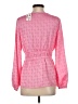 Cato 100% Polyester Pink Long Sleeve Blouse Size S - photo 2