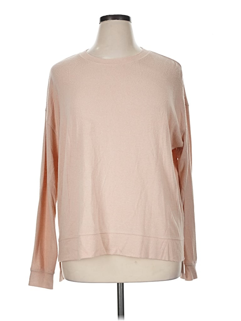 Pre-owned Bp. Long Sleeve T-shirt In Pink