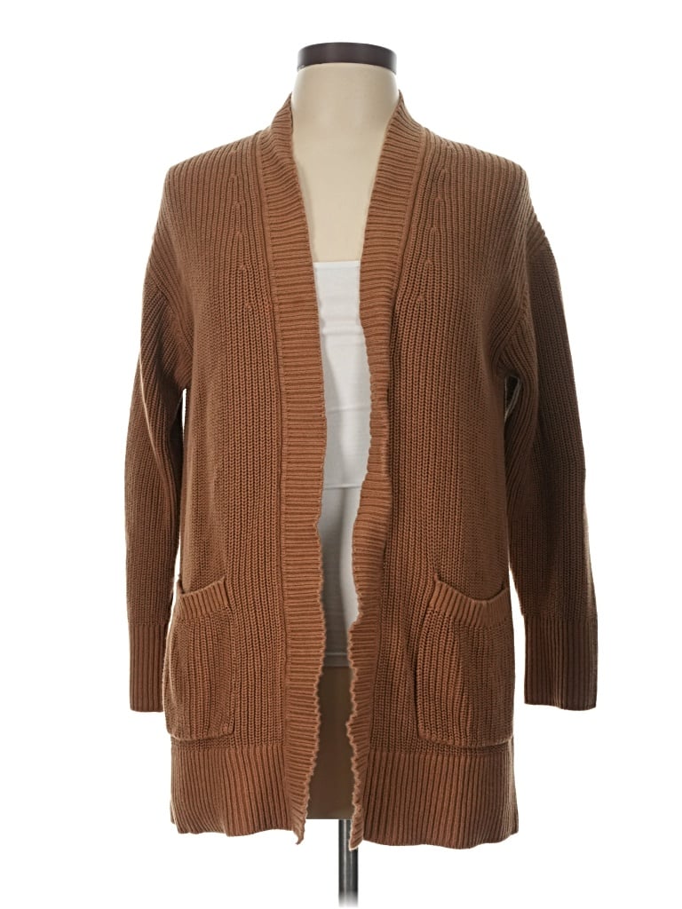 Pre-owned Max & Mia Cardigan Sweater In Brown
