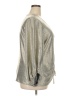 MSK Metallic Silver Long Sleeve Blouse Size 3X - photo 4