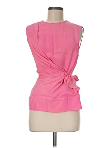 Diane von Furstenberg Sleeveless Silk Top (view 1)