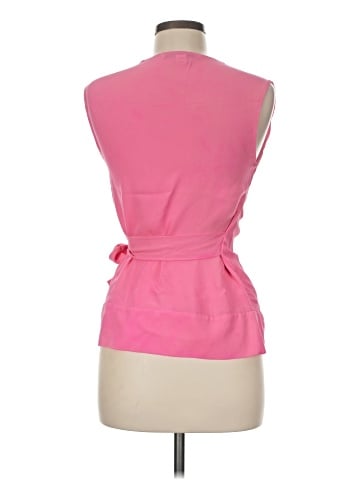Diane von Furstenberg Sleeveless Silk Top (view 2)
