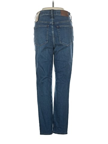 Madewell Curvy High-Rise Skinny Crop Jeans in Lander Wash (view 2)
