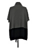 Neiman Marcus Gray Poncho Size S - photo 2