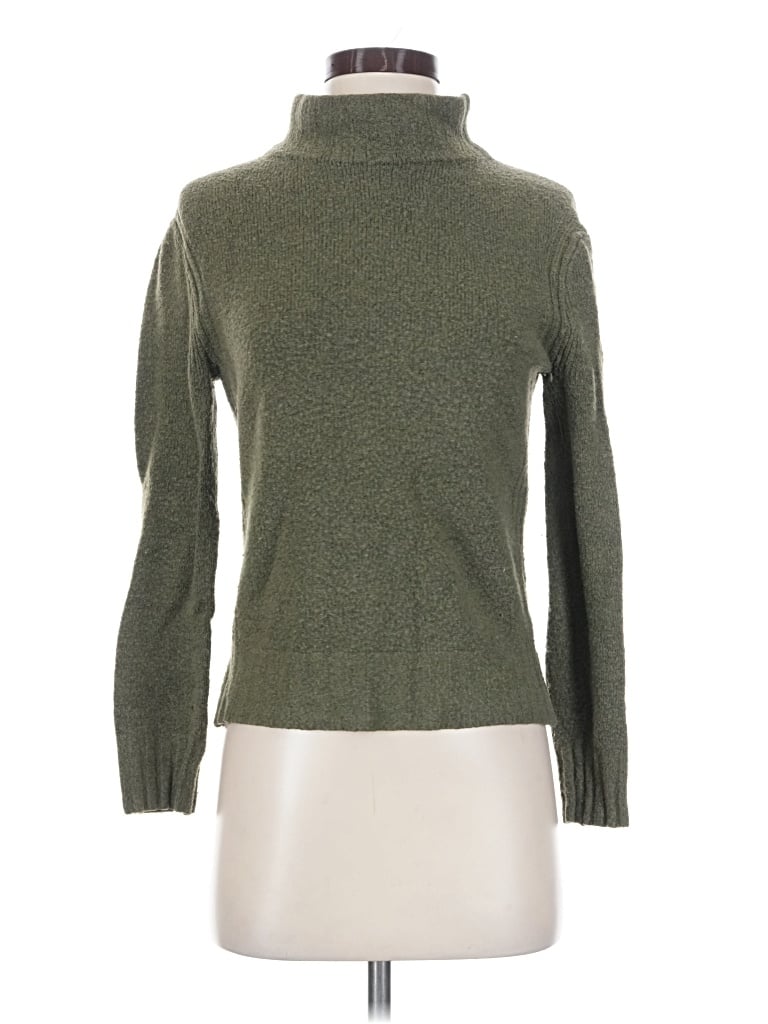 Pre-owned Point Sur Turtleneck Sweater In Green