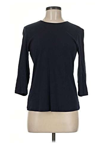 Christopher & Banks 3/4 Sleeve T-Shirt (view 1)