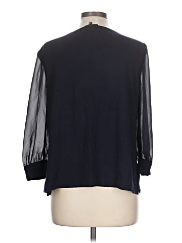 Lafayette 148 New York 3/4 Sleeve Blouse (view 2)