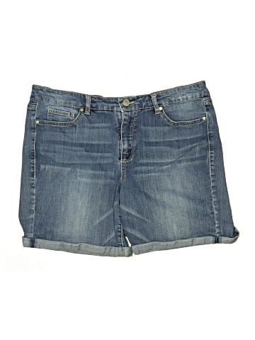 Code Bleu Denim Shorts (view 1)