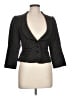 Nanette Lepore 100% Wool Polka Dots Black Wool Blazer Size 10 - photo 1