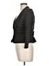 Nanette Lepore 100% Wool Polka Dots Black Wool Blazer Size 10 - photo 5