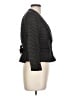 Nanette Lepore 100% Wool Polka Dots Black Wool Blazer Size 10 - photo 4