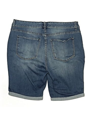 Code Bleu Denim Shorts (view 2)