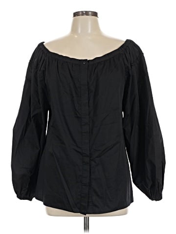 Gold Hawk Long Sleeve Blouse (view 1)