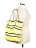 Ann Taylor LOFT Stripes Yellow Tote One size - photo 2