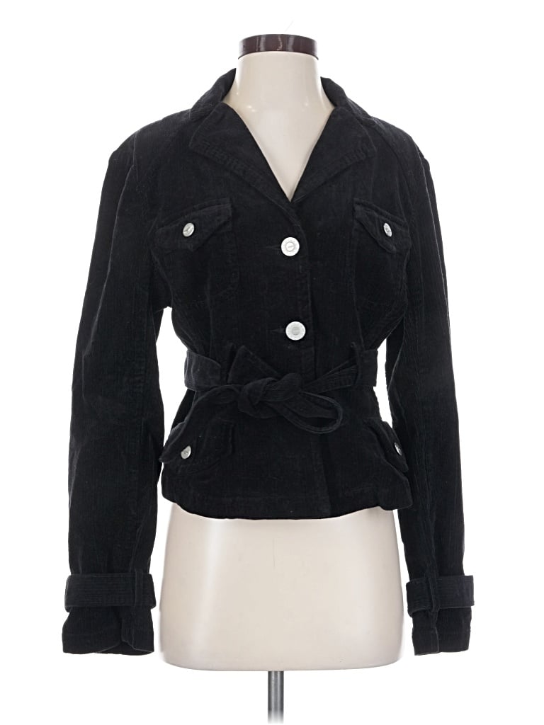 Pre-owned Bcbgmaxazria Jacket In Black