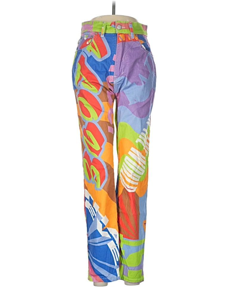 Pre-owned Fiorucci Casual Pants In Purple