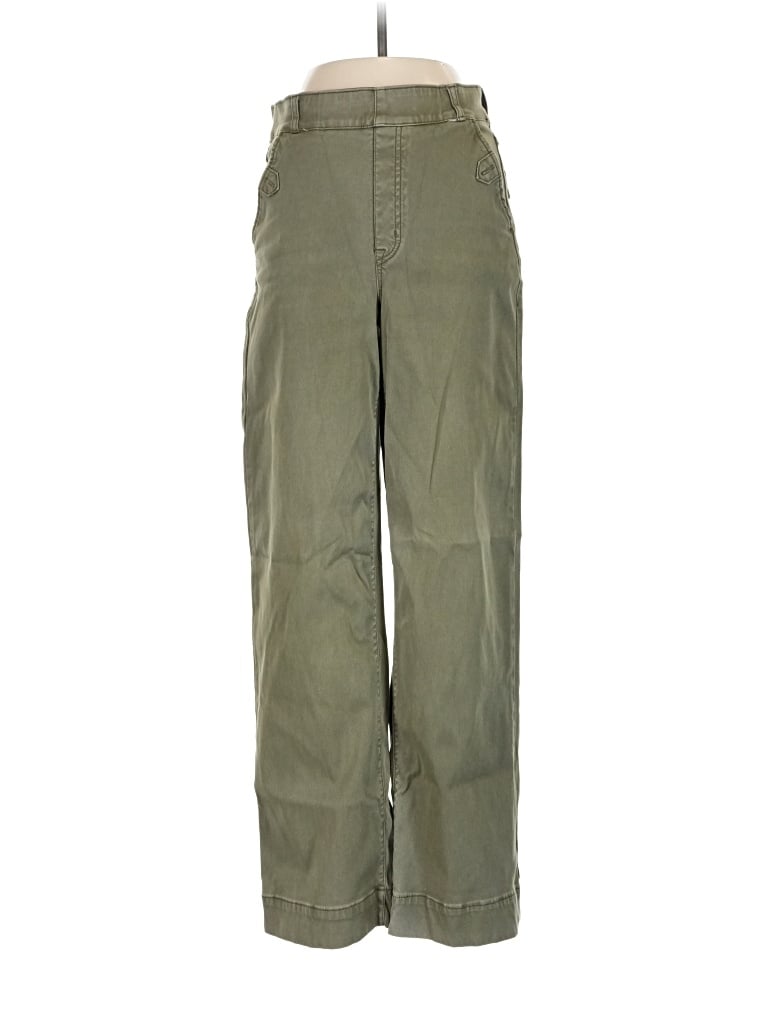 Pre-owned Spanx Cargo Pants In Green