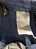 H&M 100% Cotton Solid Blue Casual Pants 3-6 MO / 6 MO - photo 3