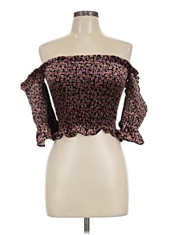 Blue Life 3/4 Sleeve Blouse (view 1)