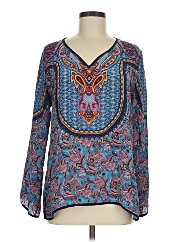 Tolani Long Sleeve Blouse (view 1)