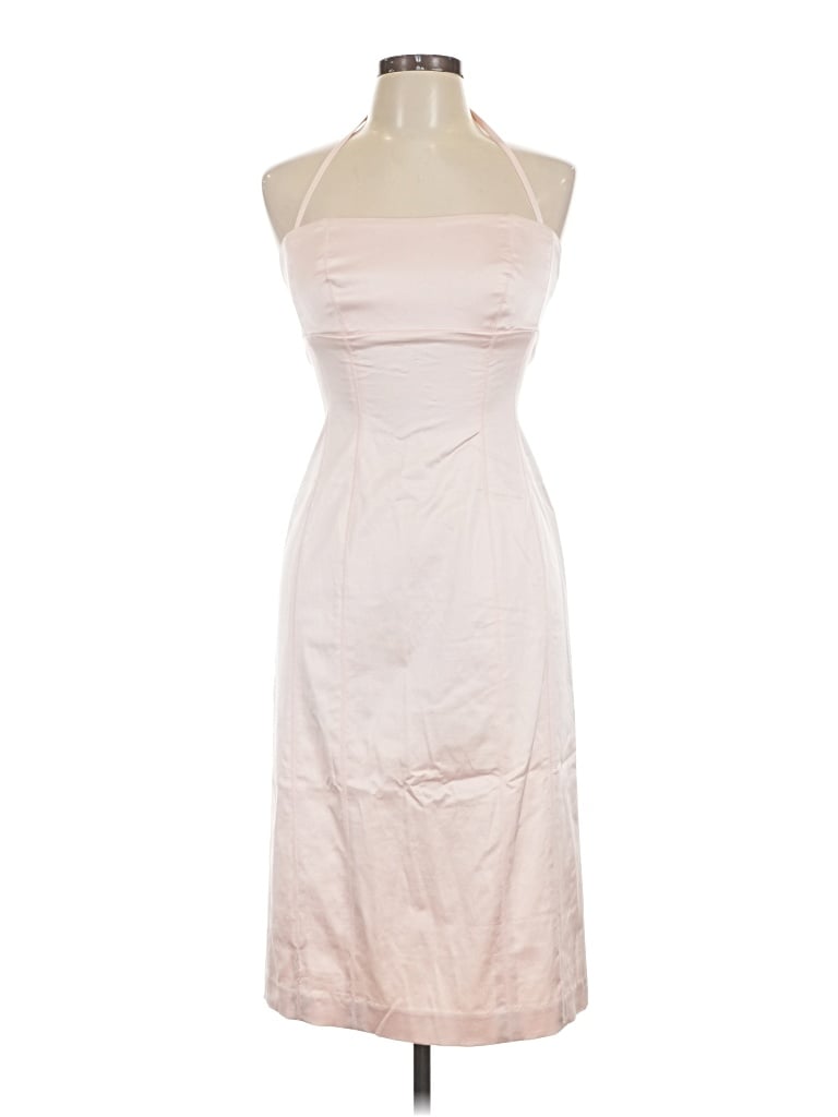 Pre-owned Bebe Cocktail Dress In Tan