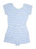 Vineyard Vines 100% Pima Cotton Stripes Blue Romper Size XL (youth) - photo 2
