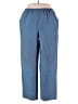 Blair 100% Polyester Solid Blue Casual Pants Size 18 - photo 1