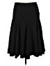 Zara Basic Solid Black Formal Skirt Size M - photo 2