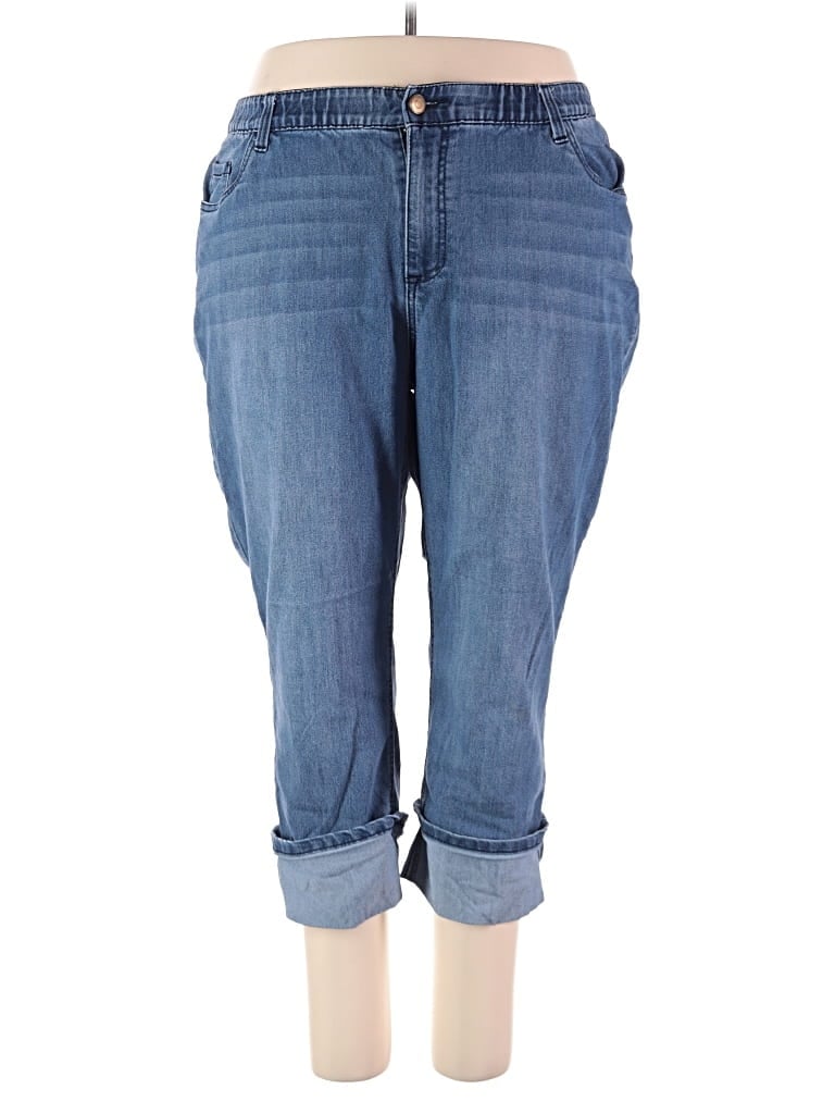 Pre-owned Catherines Jeans In Blue