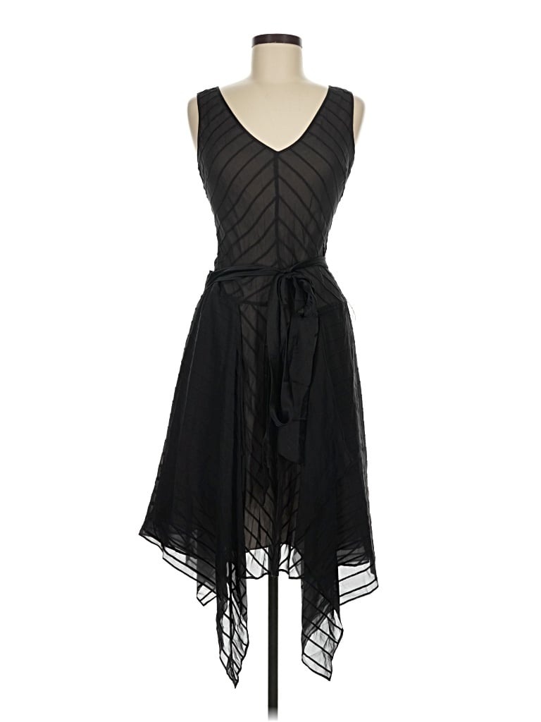 Pre-owned Bcbgmaxazria Cocktail Dress In Black