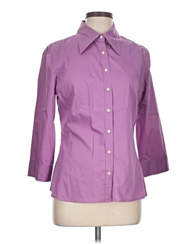 Merona 3/4 Sleeve Button-Down Shirt (view 1)