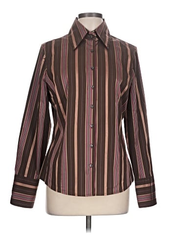 Merona Long Sleeve Blouse (view 1)