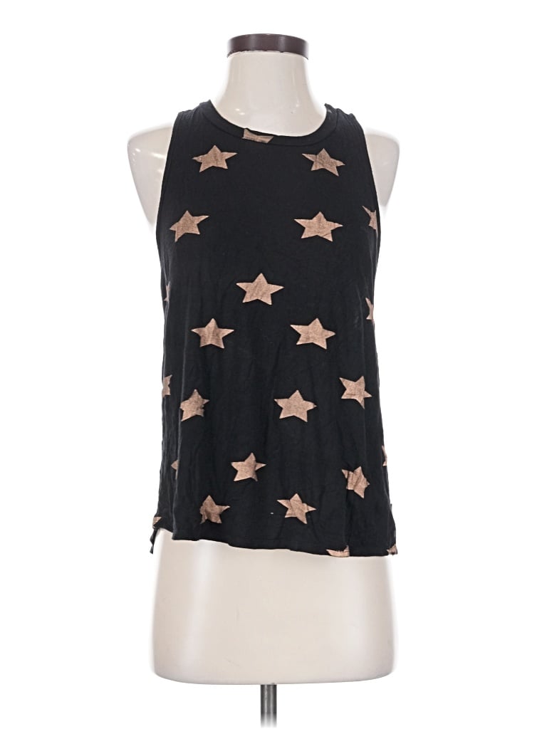 Pre-owned Terez Tank Top Black Halter Neckline Tops