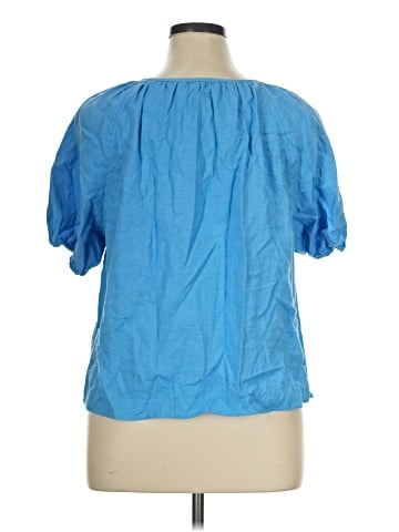 Abercrombie & Fitch Short Sleeve Blouse (view 2)