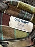 Old Navy Plaid Green Long Sleeve Button-Down Shirt Size 14 - 16 - photo 3