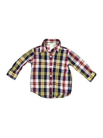 Janie and Jack Long Sleeve Button-Down Shirt (view 1)