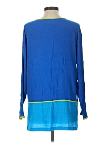 Diane von Furstenberg Long Sleeve Blouse (view 2)