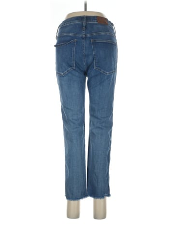 Madewell Stovepipe Jeans in Chancery Wash: Fluffy Hem Edition (view 2)