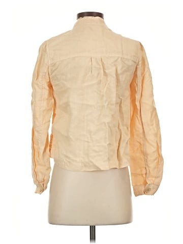 Wrap 3/4 Sleeve Blouse (view 2)
