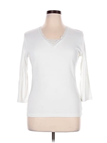 Jones New York Signature 3/4 Sleeve T-Shirt (view 1)