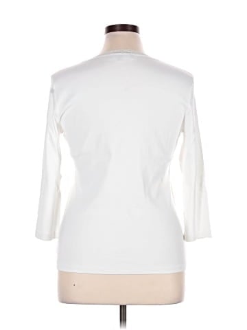 Jones New York Signature 3/4 Sleeve T-Shirt (view 2)