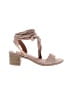 Wild Diva Tan Sandals Size 10 - photo 1