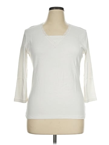 Jones New York Signature 3/4 Sleeve T-Shirt (view 1)