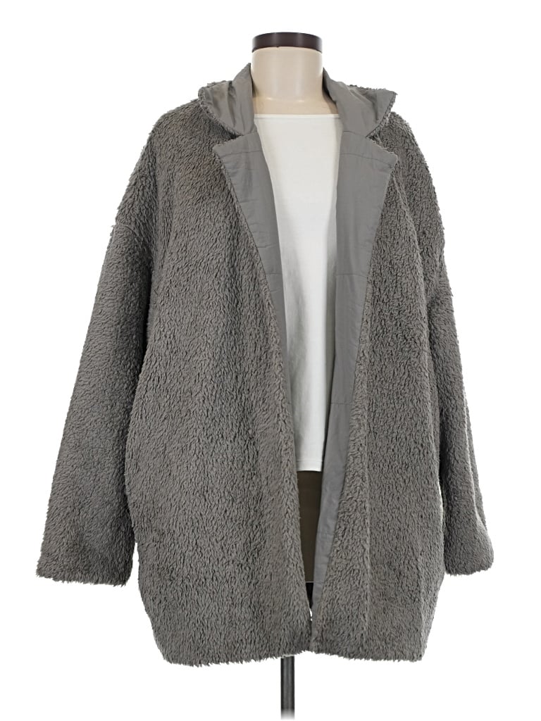 Pre-owned Vuori Cardigan Sweater In Gray