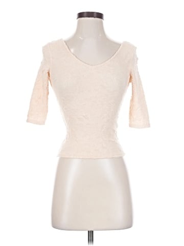 Topshop 3/4 Sleeve T-Shirt (view 1)