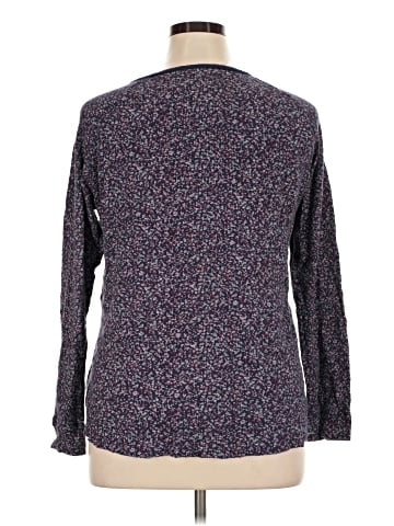 Ruff Hewn Long Sleeve Blouse (view 2)