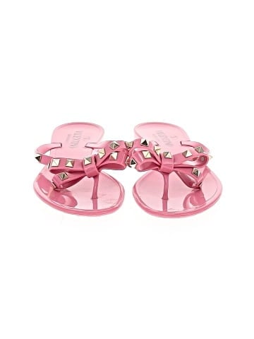 Valentino Garavani Jelly Rockstud Bow Thong Sandal (view 2)